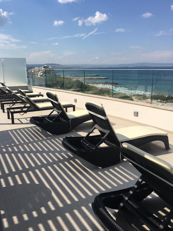 شقة Golden Sea View Penthouse بوموري المظهر الخارجي الصورة