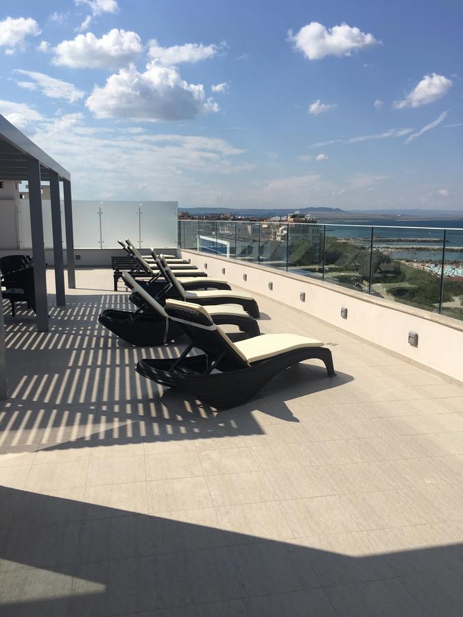 شقة Golden Sea View Penthouse بوموري المظهر الخارجي الصورة