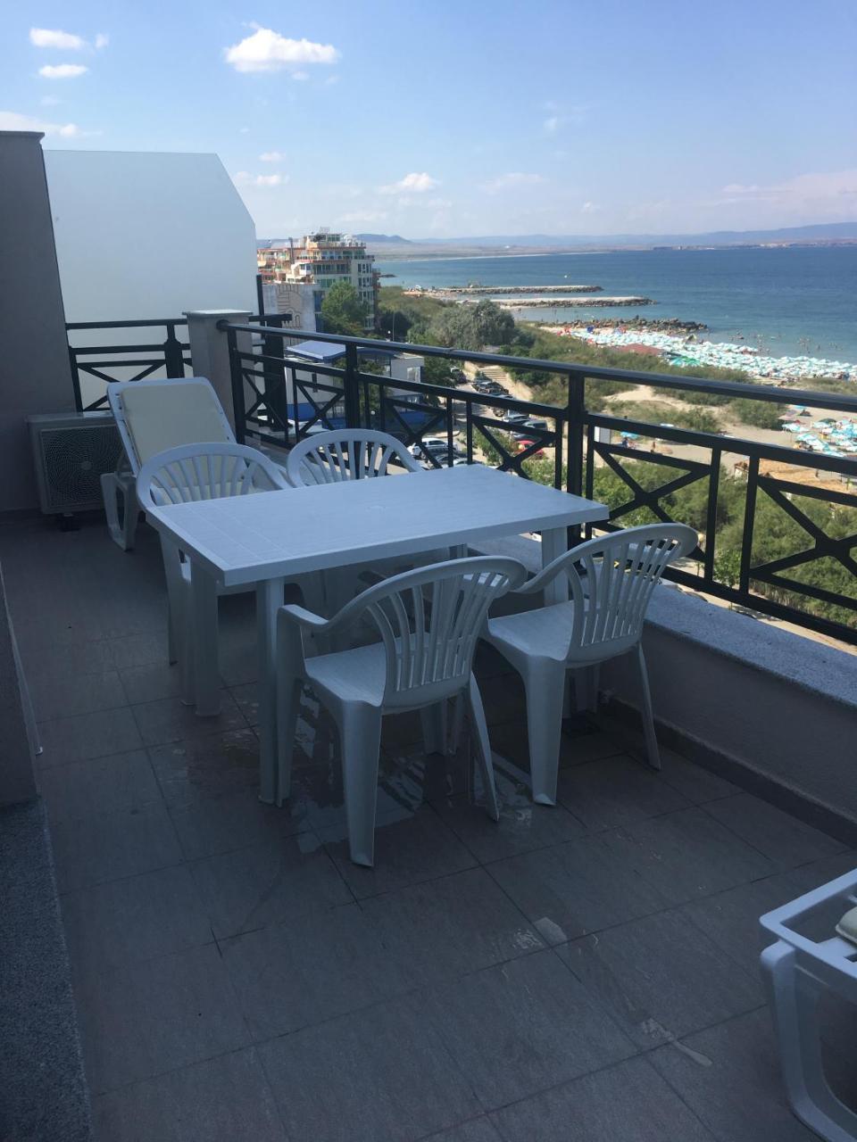 شقة Golden Sea View Penthouse بوموري المظهر الخارجي الصورة