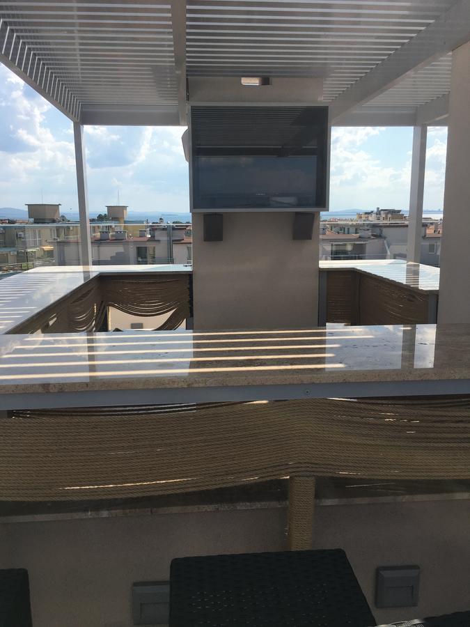شقة Golden Sea View Penthouse بوموري المظهر الخارجي الصورة